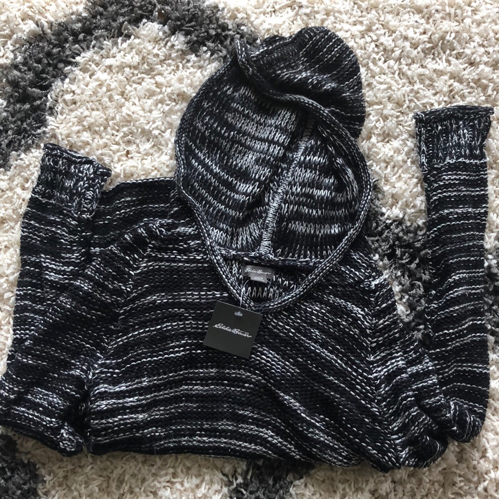 Eddie Bauer sweater with hood